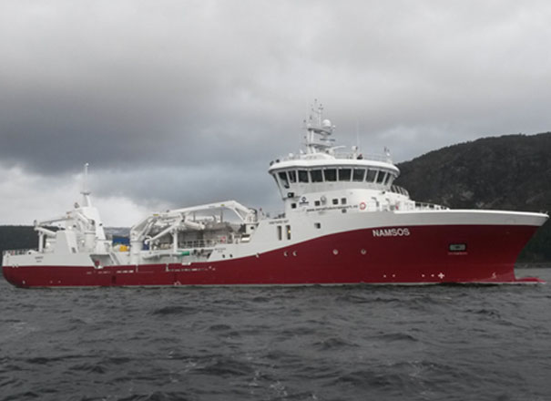 Live Fish Carrier Vessel Equipped with Adria Winch Deck Machinery